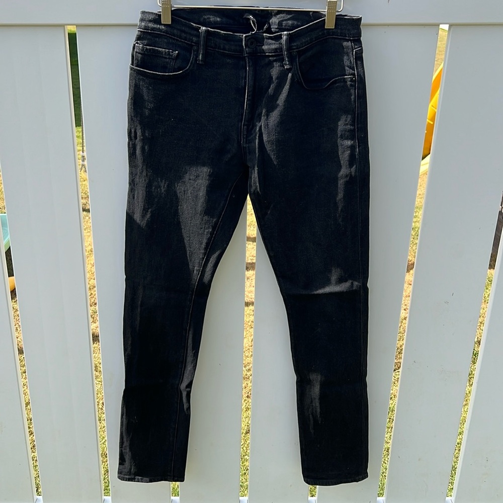 Vince Mens black skinny jeans
